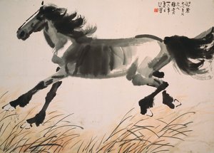 Galopperend paard