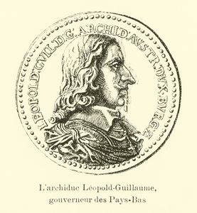 Aartshertog Leopold Willem van Oostenrijk, landvoogd van de Nederlanden door Belgian School