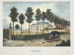 Kasteel van Corioule, ca. 1895 door Belgian School