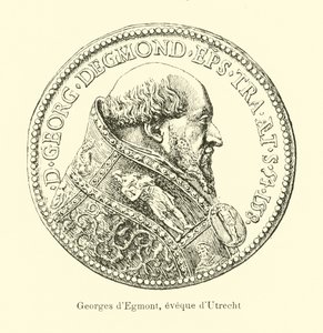 George van Egmond, bisschop van Utrecht door Belgian School