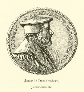 Joos de Damhouder, Vlaamse jurist door Belgian School