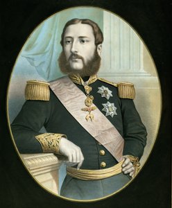 Leopold II (1835-1909) c.1866-67 door Belgian School