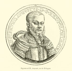 Sigismund II Augustus, koning van Polen en groothertog van Litouwen door Belgian School