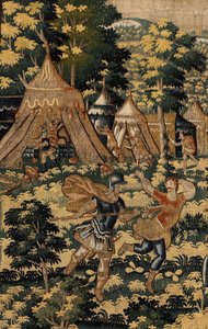 Verhaal van Cyrus II de Grote, ca. 1590 door Belgian School
