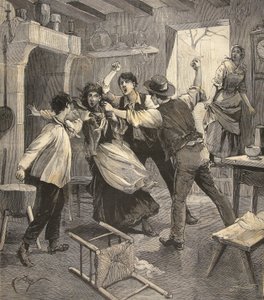 Een moeder vermoord door haar kinderen, uit 