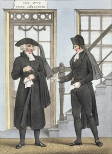 Begrafenisfunctionarissen van Amsterdam, illustratie uit 