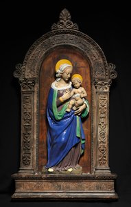 Maagd en Kind, 1500-1510 door Benedetto Buglioni