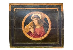 Christus draagt het kruis door Benedetto Coda