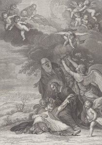 Wonder van een Heilige, 1777 door Benedetto Eredi