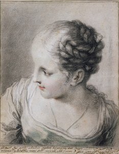 Hoofd van een Meisje door Benedetto Luti
