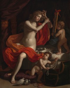 De toilette van Venus door Benedetto the Younger Gennari