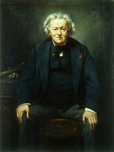 Portret van Jean Baptiste Camille Corot, 1874 door Benedict Masson