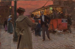 Romeinse tram, 1905