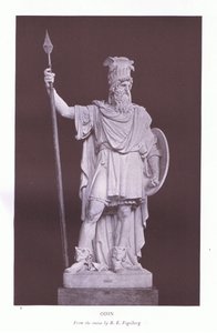 Odin (Standbeeld) door Bengt Erland Fogelberg