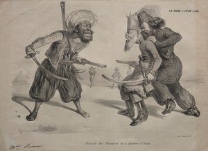 Posities van Macht over de Kwestie van het Oosten door Benjamin (Benjamin Roubaud)