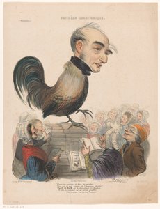 Karikatuur van Paul de Kock