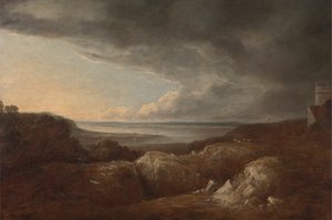Uitzicht op de rivier de Severn, nabij King