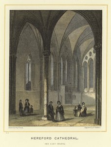 Hereford Cathedral, de Lady Chapel door Benjamin Baud