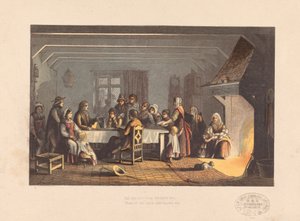Scène Illustratie: Milton