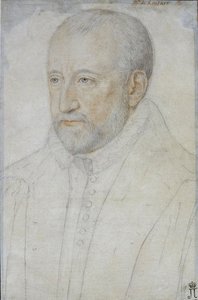 Portret van Pierre de Ronsard (1524-1585) door Benjamin Foulon