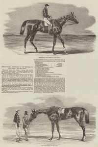 Epsom Races, portretten van de winnaars van de Derby en de Oaks