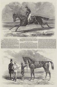 Winnende Renpaarden door Benjamin Herring
