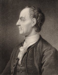 Portret van de wiskundige Leonhard Euler 1707-1783, 1850