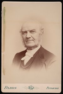 Portret van kolonel William Anderson Herron 1821-1900, 1892 door Benjamin LH Dabbs