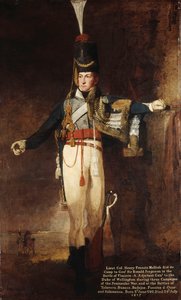 Portret van kapitein, later luitenant-kolonel, Henry Francis Mellish