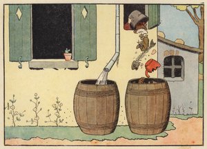 Illustratie voor Chantecler door Benjamin Rabier