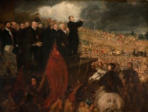 Bijeenkomst van de Birmingham Political Union, 1832-33 door Benjamin Robert Haydon