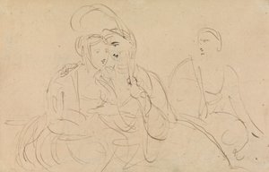 Studie van pratende vrouwen