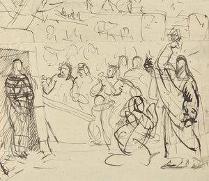 Studie van de Opstanding van Lazarus