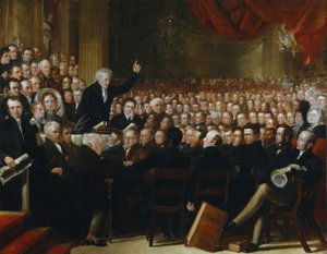 De Anti-Slavernij Vereniging Conventie door Benjamin Robert Haydon
