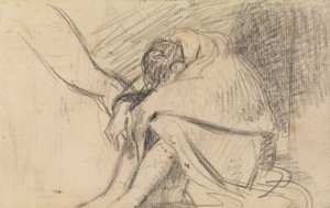 De moord op Duncan - De slapende stalknecht door Benjamin Robert Haydon