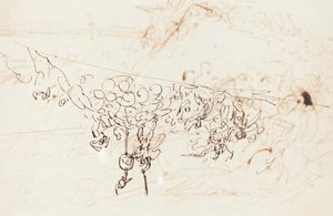 Xenophon en de Grieken die de Zee Zien [verso] door Benjamin Robert Haydon