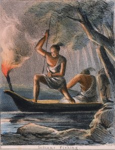 Indianen Vissen, c. 1845