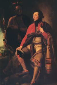 Kolonel Guy Johnson en Karonghyontye Kapitein David Hill, 1776