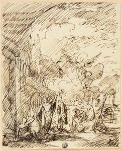 Figuren in Landschap