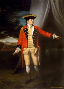 Generaal-majoor (later luitenant-generaal) De Eerwaarde Robert Monckton (1726-1782), bij de Inname van Martinique, 1762, c.1763-64