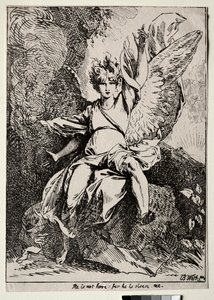 Specimens of Polyautography: De Engel bij het Graf van Christus