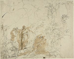 St. Paul Schudt de Adder Af door Benjamin West
