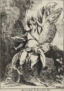 De engel van de opstanding, 1801 door Benjamin West