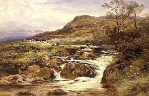 Zomertijd bij Dolgelly, Noord-Wales door Benjamin Williams Leader