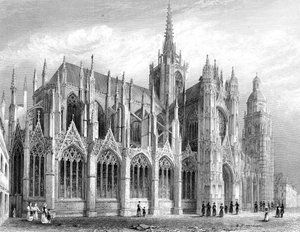 Kathedraal van Evreux, Evreux, Frankrijk