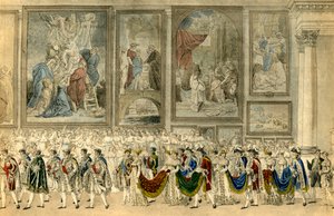 Huwelijksstoet van Napoleon en Marie Louise van Oostenrijk, 1810, 1921 door Benjamin Zix