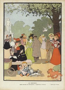 Lente, illustratie voor Le Rire