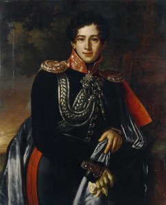 Portret van Graaf Nikolay Alexandrovich Samoylov 1800-1842, ca. 1825