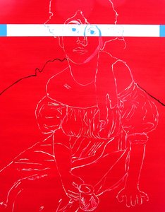 Miss N. 2, 2000 (olieverf op doek)
