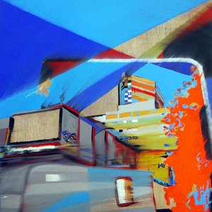 Landschap : Mexico 2, 2016 (olieverf op doek) door Benoit Erwann Boucherot